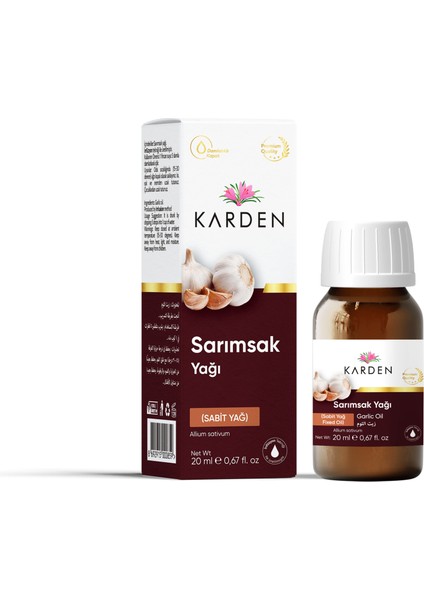 Sarımsak Yağı 20 ml