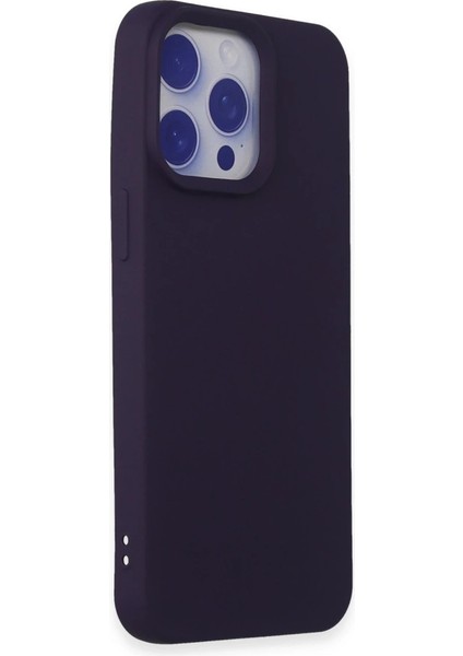 Iphone 15 Pro Max Kılıf Nano Içi Kadife Silikon - Mor fiyatları