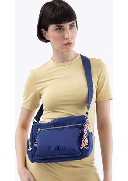 Benetton Kadın Kol Çantası Lacivert BNT1496 fiyatları