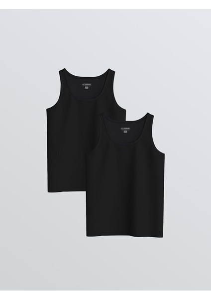 Yeni Sezon Bisiklet Yaka Erkek Çocuk Atlet 2'li