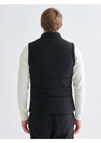 Yeni Sezon Slim Fit Dik Yaka Erkek Şişme Yelek fırsatları