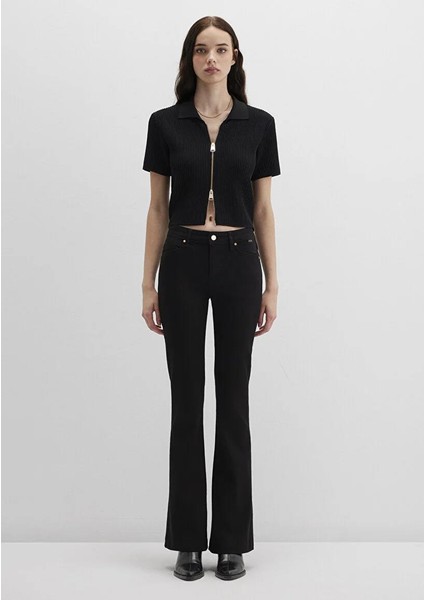 Kadın Sydney Gold Premium Derin Siyah Jean Kot Pantolon M1081191053 modelleri