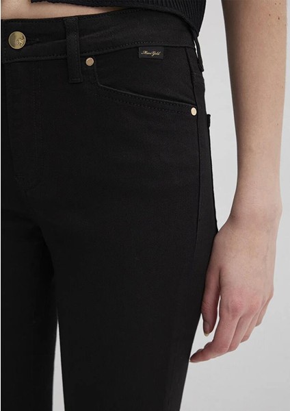 Kadın Sydney Gold Premium Derin Siyah Jean Kot Pantolon M1081191053 indirimleri