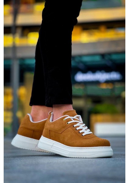 Nrtmsa KB-X20 Kuback Taba Süet Günlük Erkek Ayakkabı (Numara: 44)