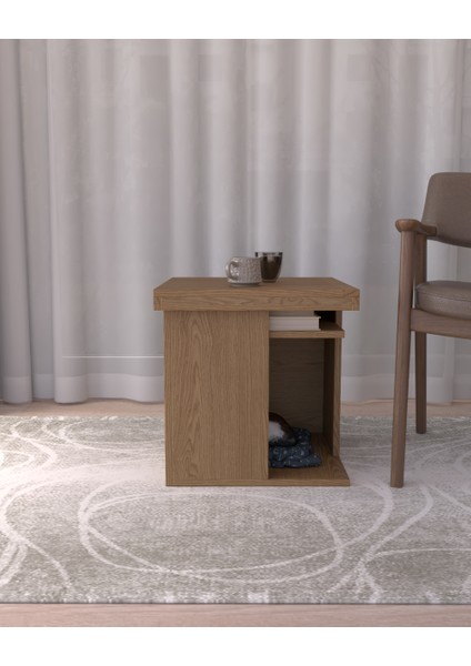 Pati Dostu Ikili Konfor Sehpa | Üstü Tepsi | %100 Mdf fiyatları