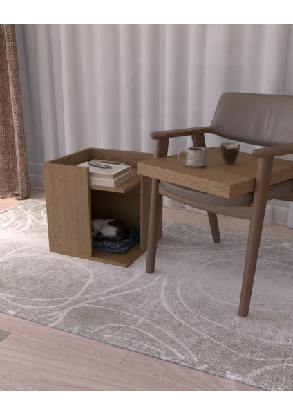 Pati Dostu Ikili Konfor Sehpa | Üstü Tepsi | %100 Mdf fırsatları