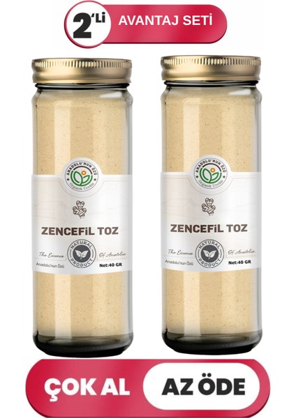 Doğal Zencefil 2'li Avantaj Seti