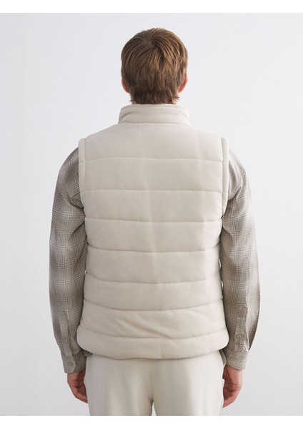 Yeni Sezon Slim Fit Dik Yaka Erkek Şişme Yelek indirimleri