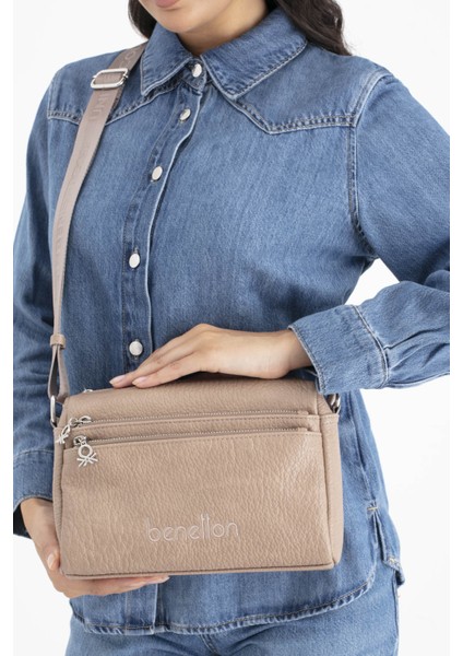 Benetton Kadın Kol Çantası Vızon BNT1692