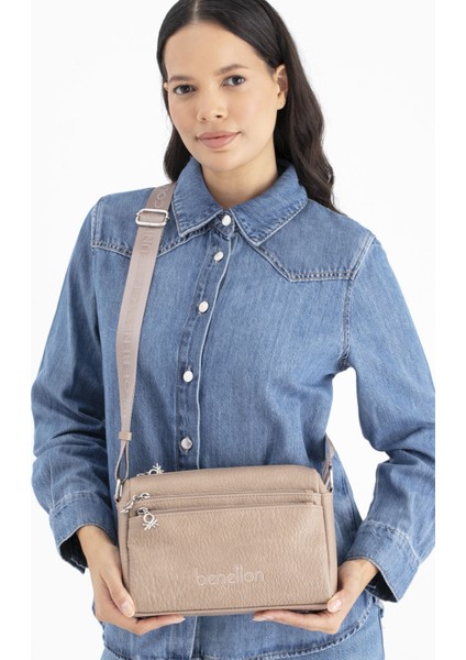 Benetton Kadın Kol Çantası Vızon BNT1692 fiyatları