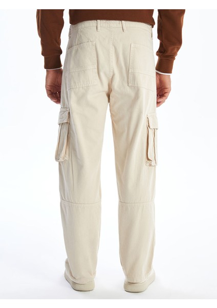 Yeni Sezon Standart Kalıp Gabardin Erkek Kargo Pantolon indirimleri