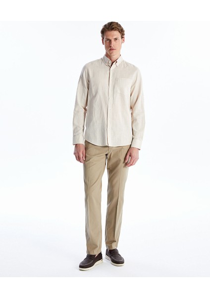 Yeni Sezon Standart Kalıp Erkek Chino Pantolon