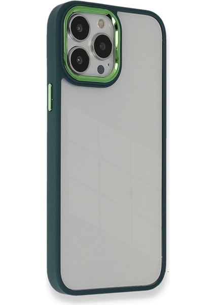 Iphone 14 Pro Kılıf Dora Kapak - Haki Yeşil