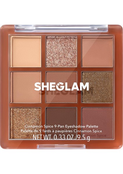 9 Renk Göz Farı Paleti, Ultra Pigmentli