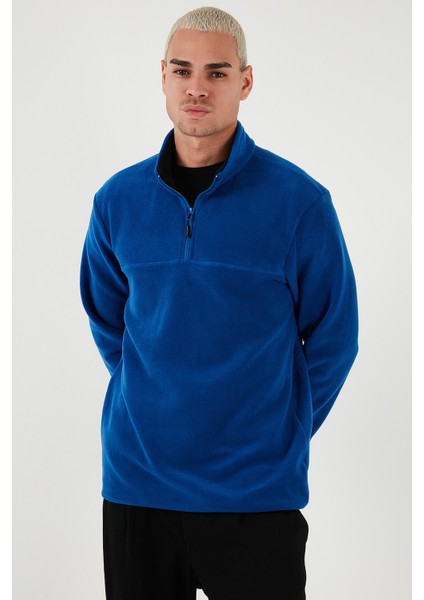 Slim Fit Anti-Pilling Tüylenme Yapmayan Bato Yaka Kışlık Şardonlu Polar Erkek Polar 5906001 modelleri