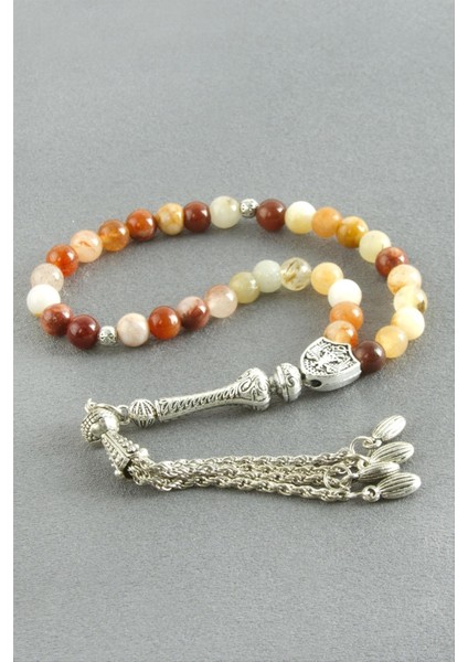 Akik Doğaltaş Tesbih 6 mm fiyatları