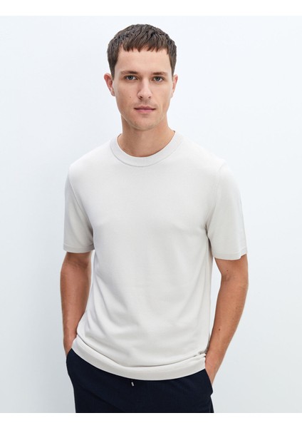 Yeni Sezon Bisiklet Yaka Kısa Kollu Erkek Triko Kazak