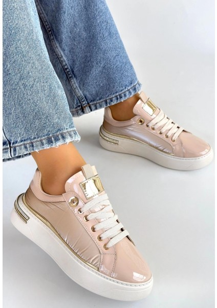 Nrtmsa Hley Bej Rugan Paraşüt Detaylı Bağcıklı Spor Ayakkabı (Numara: 38) fiyatları