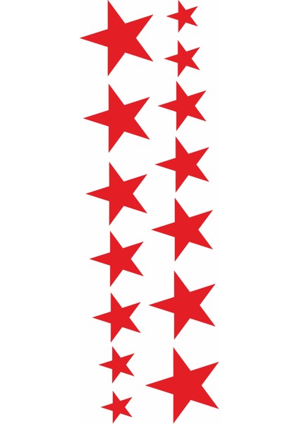 14'lü Traktör Yıldız Araç, Araba, Oto, Motorsiklet, Kask, Laptop, Cam Sticker