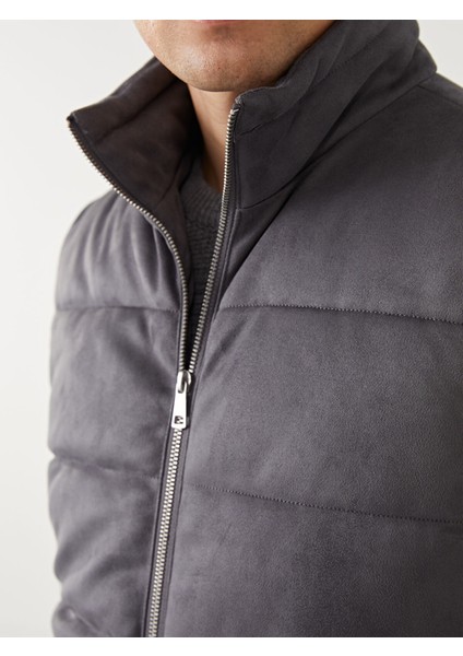 Yeni Sezon Slim Fit Dik Yaka Erkek Şişme Yelek modelleri