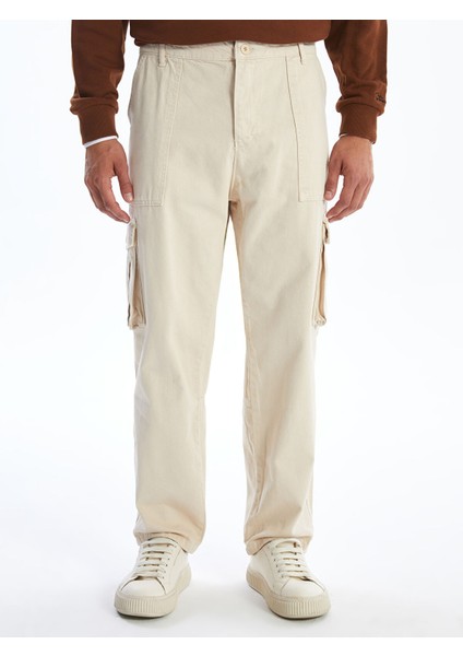 Yeni Sezon Standart Kalıp Gabardin Erkek Kargo Pantolon fiyatları