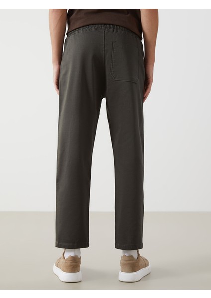 Yeni Sezon Rahat Kalıp Armürlü Erkek Pantolon fırsatları