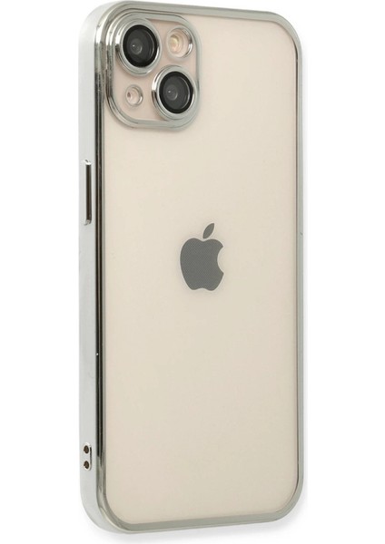 Iphone 14 Kılıf Razer Lensli Silikon - Gümüş fiyatları