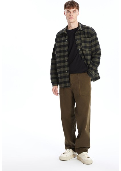 Yeni Sezon Standart Kalıp Gabardin Erkek Pantolon