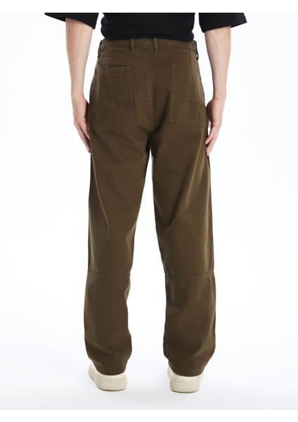 Yeni Sezon Standart Kalıp Gabardin Erkek Pantolon fırsatları