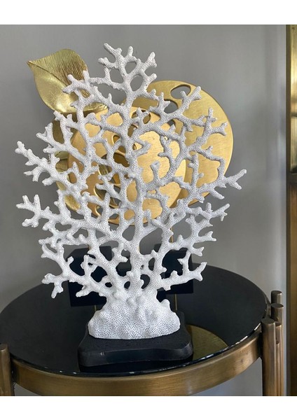 Dekoratif Mercan Biblo Hayat Ağacı Dal Mercan Heykel