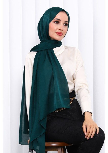 Zümrüt Yeşili Jan Jan Şal