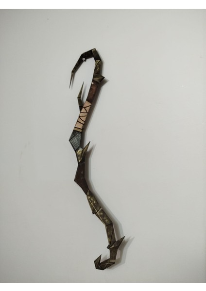 Knight Online Chitin Bow 3D Model Ledli Dekoratif Figür fiyatları