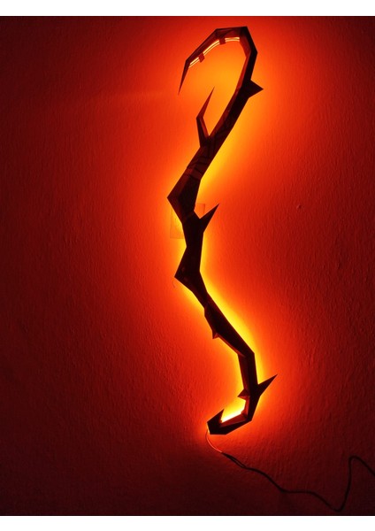 Knight Online Chitin Bow 3D Model Ledli Dekoratif Figür modelleri