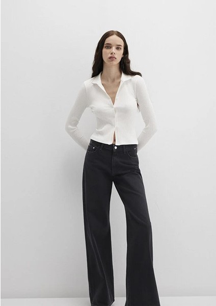 Kadın Ekru Polo Tişört M1613594-70057 fiyatları