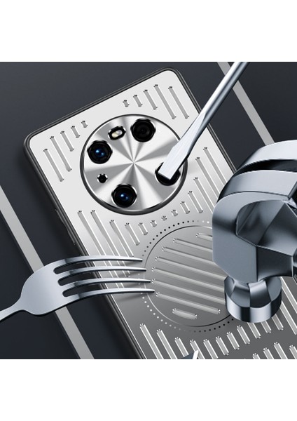 Huawei Mate 40 Kılıfı, Manyetik Metal Isı Dağıtıcı Koruyucu Kılıf-Mavi (Yurt Dışından) indirimleri