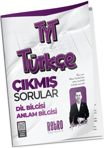 2026 Model Tyt Türkçe Çıkmış Sorular Retro Yayınları