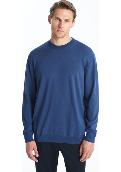 Yeni Sezon Bisiklet Yaka Erkek Triko Kazak