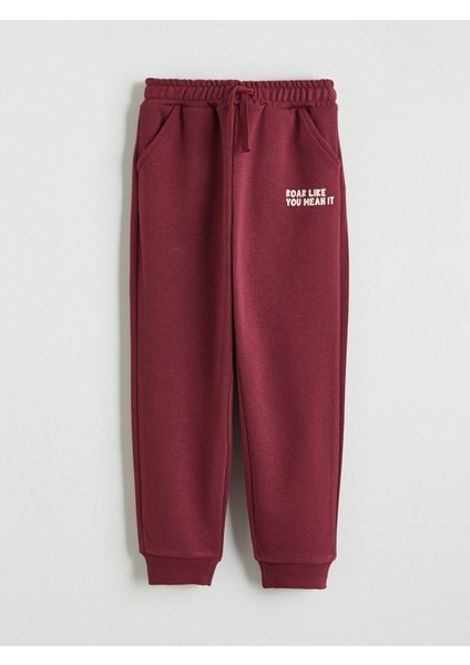 Yeni Sezon Beli Lastikli Baskılı Erkek Çocuk Eşofman Altı