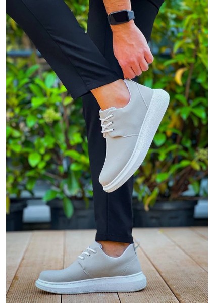 Nrtmsa KB-003 Kuback Gri Süet Bağcıklı Günlük Erkek Ayakkabı (Numara: 42) indirimleri