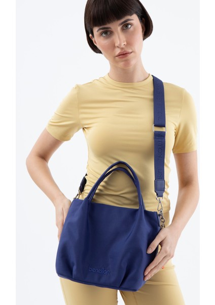 Benetton Kadın El Çantası Lacivert BNT1497