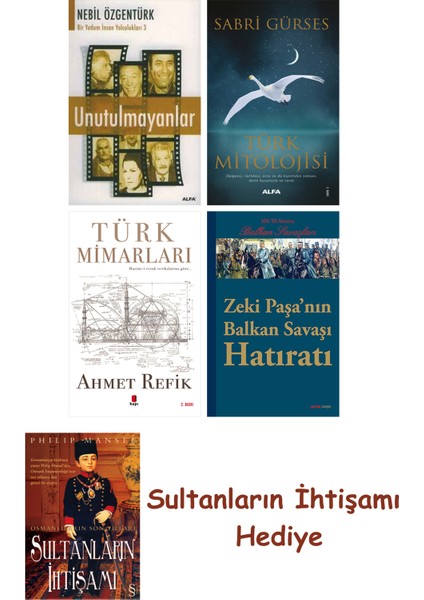 Unutulmayanlar + Türk Mitolojisi + Türk Mimarları + Zeki Paşa'nı... + Sultanların Ihtişamı