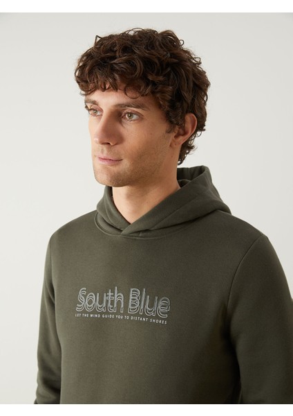 Yeni Sezon Uzun Kollu Baskılı Erkek Kalın Hoodie fiyatları