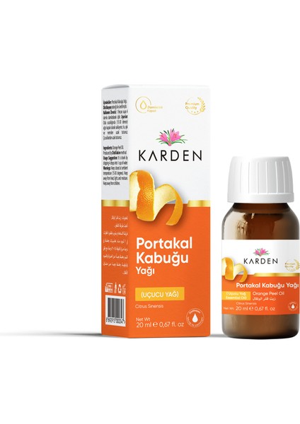 Portakal Kabuğu (Uçucu) Yağı 20 ml