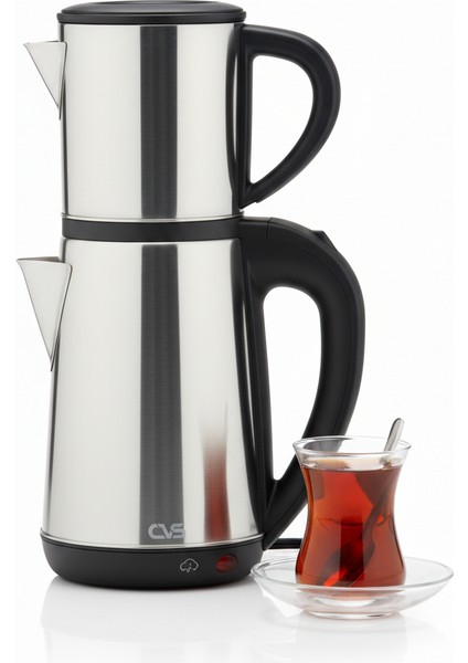 DN-1554 Elektrikli Çay Makinesi – 1800W Inox Gövde (Dn 1554) fiyatları