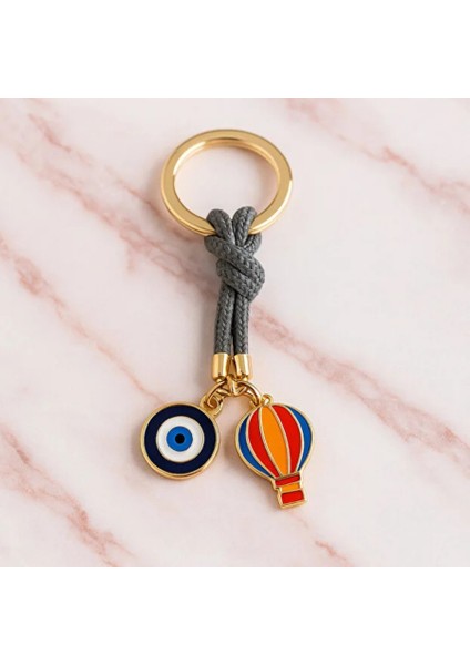 Renkli Balon & Nazar Boncuğu Şans Anahtarliği fiyatları