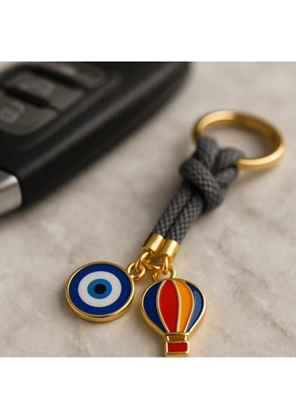 Renkli Balon & Nazar Boncuğu Şans Anahtarliği fırsatları