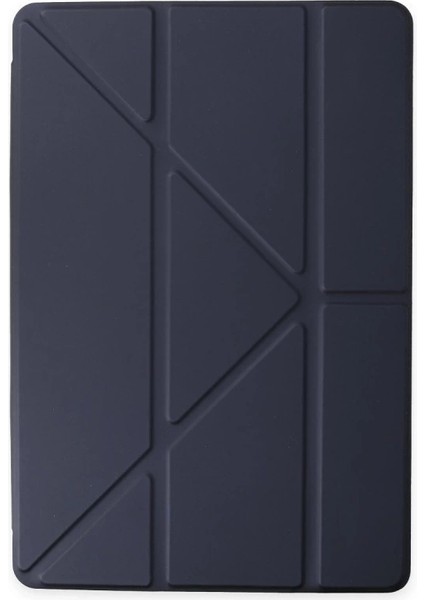 Ipad Pro 12.9 (2021) Kılıf Kalemlikli Mars Tablet Kılıfı - Lacivert modelleri