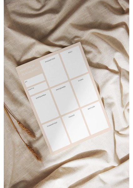 Işe Yeni Başlayanlar Için 4’lü Planlayıcı Bloknot Seti – Not ve Yapılacaklar Listesi - Krem modelleri