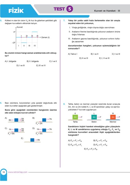 2026 Tyt Sayısal Kamp Ateşi Soru Bankası Fizik Kimya Biyoloji Fkb Retro Yayınları fiyatları