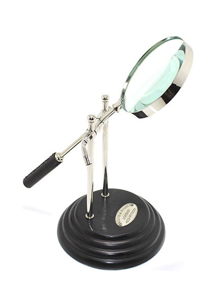 Standlı Pirinç Büyüteç